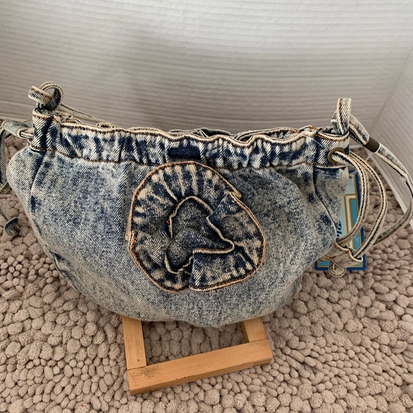 jean purse with embellishments included - Picture 2 of 5